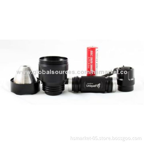 Multifunction LED Flashlight, Cree Q5 LED, 240lm, 1 x 18650, 6 Hours, Aluminum Alloy BodyNew